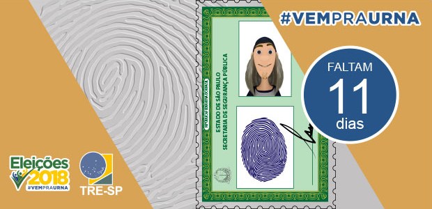 TRE-SP - Vem pra urna - 26/9 TRE-SP - Série #vempraurna - 26/9