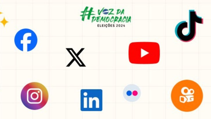 TSE ocupa posição de destaque em redes sociais junto a órgãos do Judiciário Federal Pesquisa da SocialMediaGov revela quais instituições e órgãos públicos figuraram no Top 10 de in...