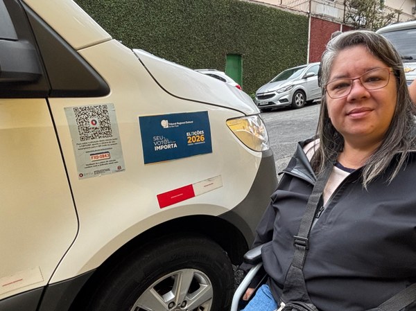 Winnie Wong utilizou o programa Seu Voto Importa e reafirmou a importância do transporte acessível