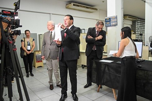 Zerésima do sistema de totalização é emitida em cerimônia na 1ª Zona Eleitoral da capital Zerésima do sistema de totalização é emitida em cerimônia na 1ª Zona Eleitoral da capital