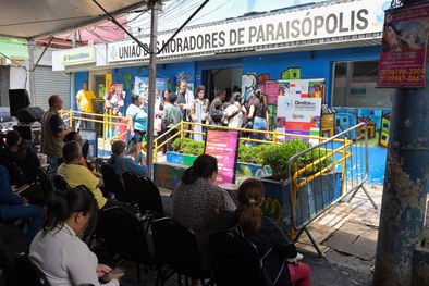 Mutirão atendeu moradores de Paraisópolis