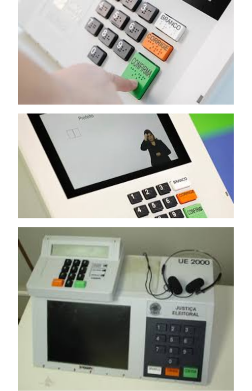 Acessibilidade imagem urnas