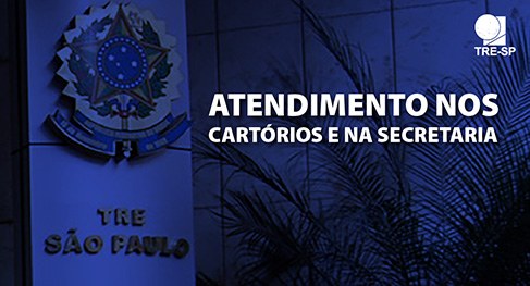 Atendimento ao público volta ao horário normal Todos os serviços eleitorais também estão disponíveis online