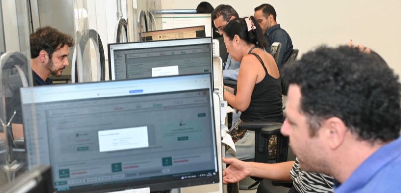 Atendimento em cartório no centro da capital