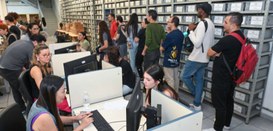 Atendimento na 1ª Zona Eleitoral, na Bela Vista, na capital