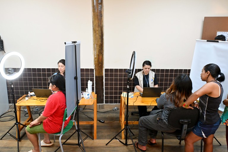 Atendimento na Terra Indígena Tenondé Porã Atendimento na Terra Indígena Tenondé Porã