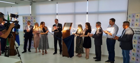 Área de atendimento ao eleitor é ampla e acessível