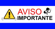 Aviso importante - TRE-SP