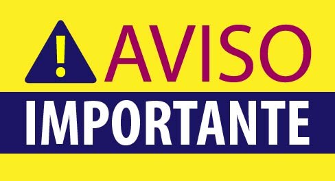 Aviso importante TRE-SP