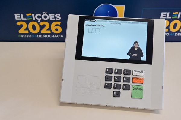 Barra de progresso é novidade na tela da urna eletrônica em 2026