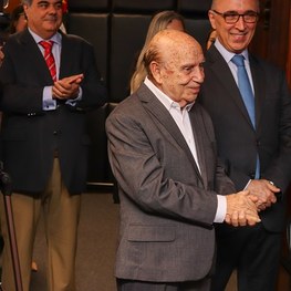 Desembargador  Nuevo Campos com sua esposa Maria Sílvia Gomes Sterman