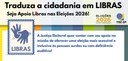 Campanha do TRE-SP busca voluntários com conhecimento em Libras para as Eleições 2026
