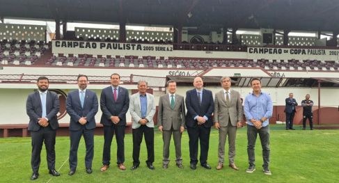 Desembargador Silmar Fernandes participou de cerimônia do Clube Atlético Juventus que homenageou o desembargador Fernando Antonio Torres Garcia Desembargador Silmar Fernandes participou de cerimônia do Clube Atlético Juventus que homenageou...