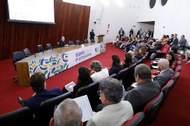 Claucio Corrêa participou de encontro na sede do TSE, que debateu, entre outros temas, a organiz...