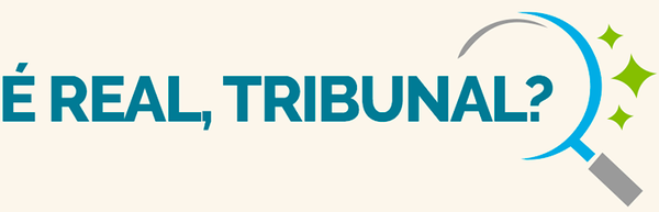 É Real, Tribunal logo novo à esquerda
