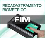 Fim do recadastramento biométrico