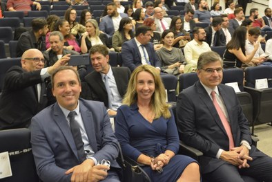 Presidente do TRE-SP, desembargador Paulo Galizia, no evento da Ejep