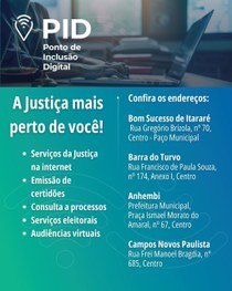 Iniciativa tem objetivo de promover a inclusão digital e o acesso à justiça em áreas distantes