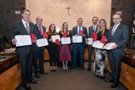 Distinção criada pelo Tribunal homenageia pessoas que prestaram serviços relevantes à Justiça El...