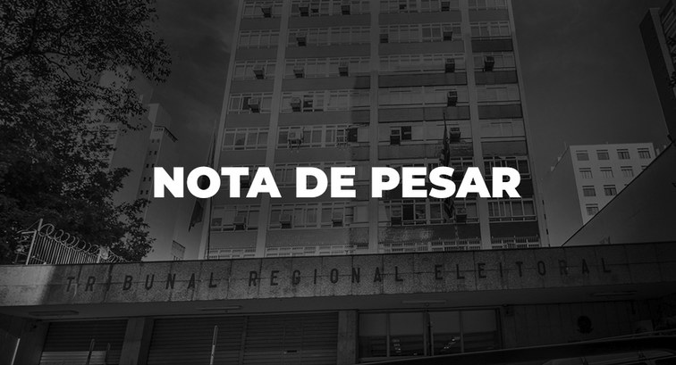 Nota de pesar TRE-SP