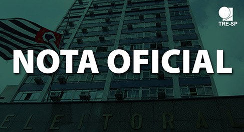 Nota Oficial TRE-SP