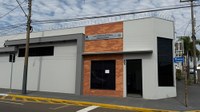 Nova sede da 261ª Zona Eleitoral, que também atende Sandovalina, Narandiba, Estrela do Norte e T...