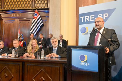 Presidente do TRE-SP, desembargador José Antonio Encinas Manfré