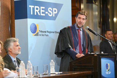 Presidente do TRE-SP, desembargador José Antonio Encinas Manfré