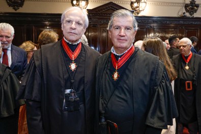 Os presidentes do TRE-SP, des. Encinas Manfré, e do TJSP, des. Eduardo Loureiro