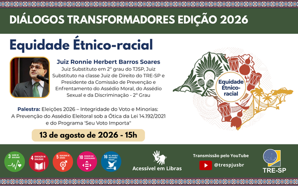 Palestra conduzida pelo Juiz Ronnie Hebert Barros Soares, Presidente da Comissão de Prevenção e Enfrentamento do Assédio Moral, do Assédio Sexual e da Discriminação – 2º Grau
