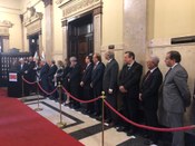 Presidente do TRE-SP prestigia solenidade no Palácio da Justiça