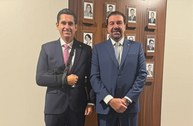 Desembargador Silmar Fernandes reuniu-se nesta terça (19) com o deputado Domingos Neto, relator ...