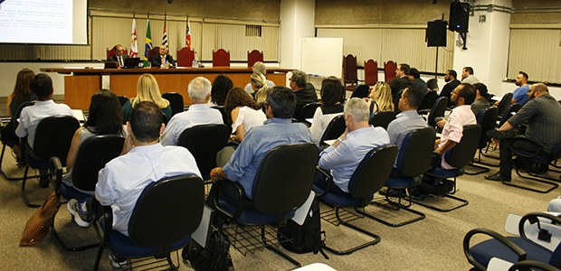 Palestra com ministro Admar Menezes