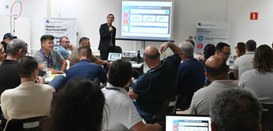 Dinâmica fez parte da programação do 5º Encontro da Justiça Eleitoral paulista e seguiu princípi...