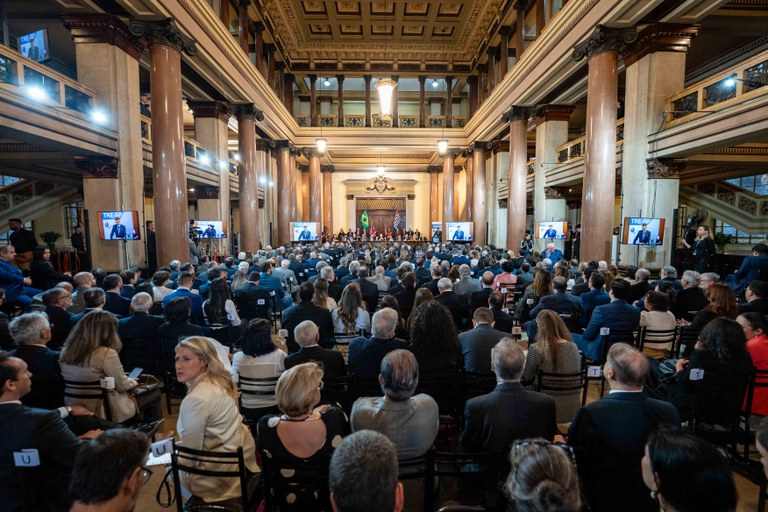 Solenidade lotou o Salão dos Passos Perdidos, no TJSP