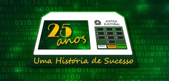 TRE celebra os 25 anos da urna eletrônica Evento acontece no próximo dia 26 e abordará a história, o desenvolvimento e a segurança da urna