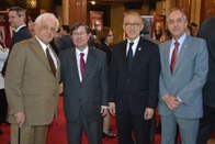 Na foto, presentes prestigiam abertura da exposição “Advocacia – Uma história de defesa e cidada...