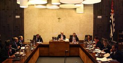 Corte do Tribunal Regional Eleitoral de São Paulo em sessão de julgamento de 23/01/2015