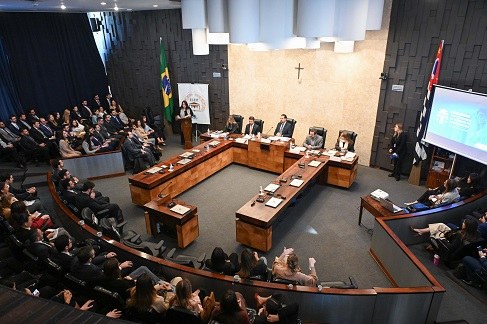 TRE-SP dá início a módulo de Direito Eleitoral para juízes substitutos aprovados no 191º Concurso da Magistratura Capacitação conta com palestras, debates e simulações sobre temas da Justiça Eleitoral para 121 ...
