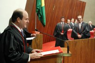 Tarcisio Vieira de Carvalho Neto toma posse como ministro efetivo do Tribunal Superior Eleitoral...