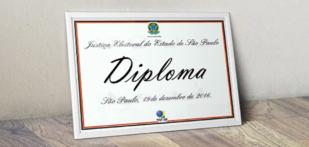TRE-SP Diploma Exemplo