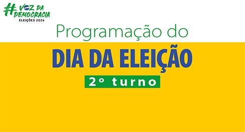 Jornalistas credenciados poderão acessar a Sala de Imprensa, o Teste de Integridade das Urnas e ...