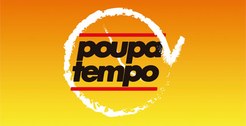 Imagem com a marca do poupa tempo e símbolo de horário.