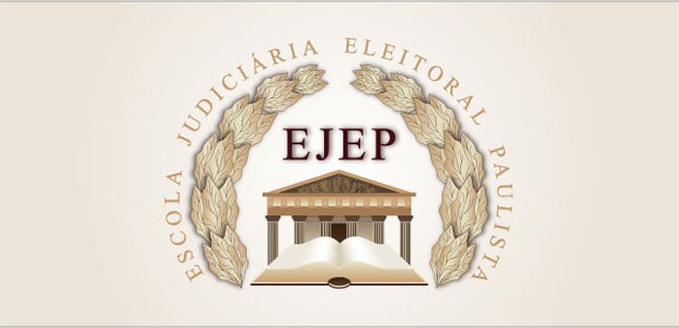 Imagem contendo a logomarca da Escola Judiciária Eleitoral Paulista