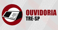 Logo da Ouvidoria do tribunal Regional Eleitoral de São Paulo