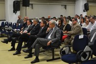 Autoridades, alunas e alunos prestigiam palestra do min. Gilmar Mendes, presidente do Tribunal ...