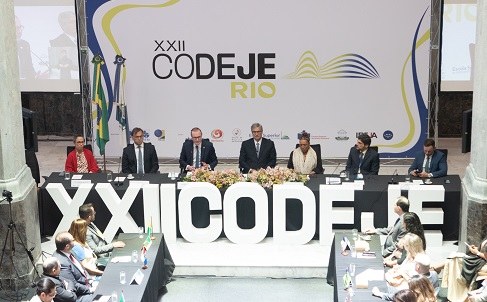TRE-SP participa do encontro nacional das escolas judiciárias eleitorais no Rio de Janeiro XXII Codeje, encerrado nesta sexta-feira (6), destacou o papel dos órgãos na promoção da cidadan...