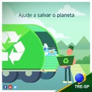 Imagem do post na página oficial do TRE-SP do Facebook - 04/11/2018 - Sustentabilidade 