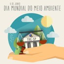 Imagem do post na página oficial do TRE-SP do Facebook - 05/06/2017 - Dia Mundial do Meio Ambiente 