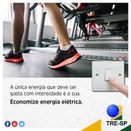 Imagem do post na página oficial do TRE-SP do Facebook - 08/01/2018 - Economia de energia